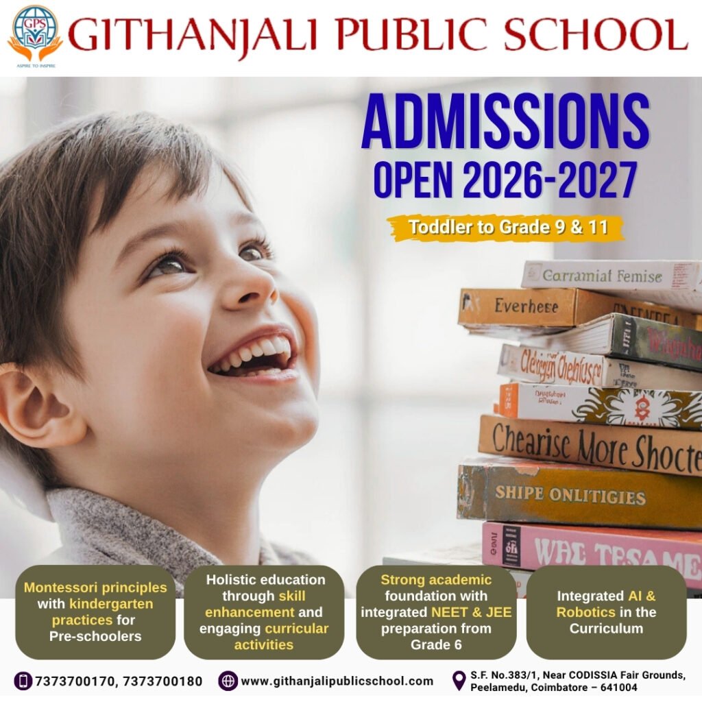 26-27 GPS (Githanjali Public School) ADMISSIONS